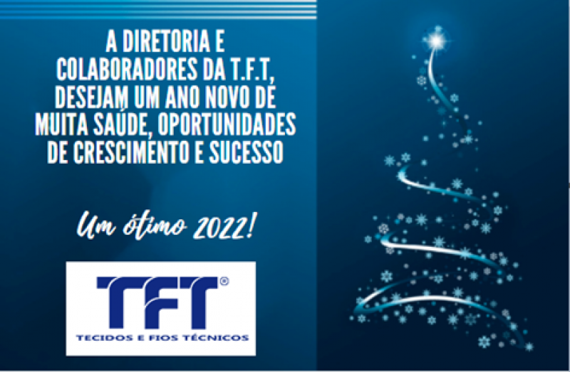 T.F.T.  Deseja  Boas Festas e ótimo Ano Novo